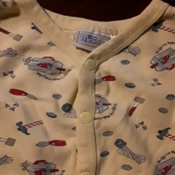 Mcbaby  Onesie  My Favorite  Toolbox . - Picture 2 of 3